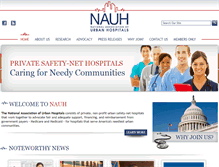 Tablet Screenshot of nauh.org